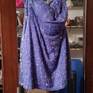 Party sequence dress